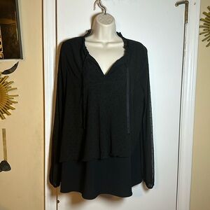 Juicy couture black blouse